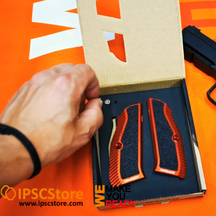 IPSCstore reviewing Armanov CZ Shadow 2 grips
