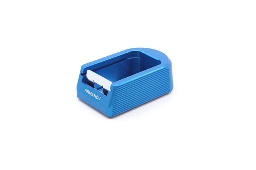 CZ Magazine Base Pad +0 By Cain Arms - Fits CZ 75B, SP-01, P-07, P-10C 2 thumbnail image