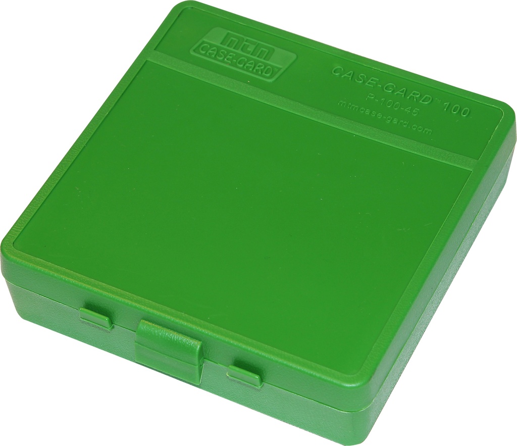 ​​MTM Ammo Box 40 10 mm 45 ACP 100 rd. Flip