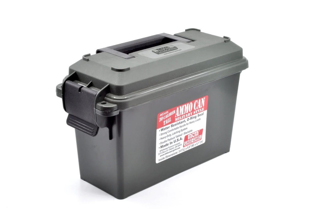 MTM Ammo Can 30 Caliber-Tall | Forrest Green